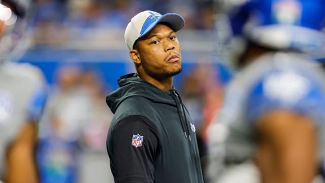 Detroit Lions running back David Montgomery